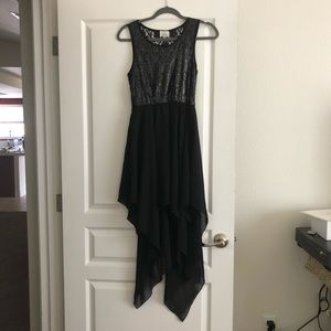 Sheet layers mermaid formal gown